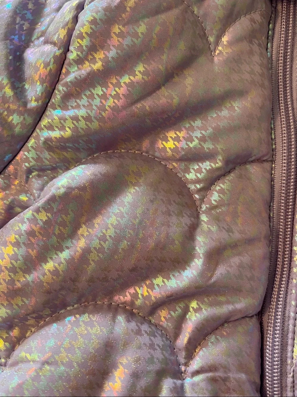 New! Kenzie Girl Iridescent Foil Pram Size 6/9 Months